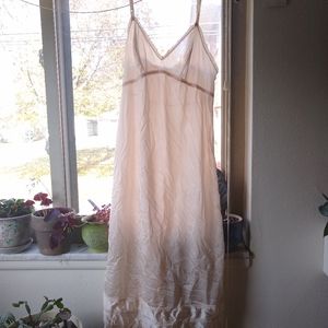 Vintage Lorraine full slip nude nylon bust size 32